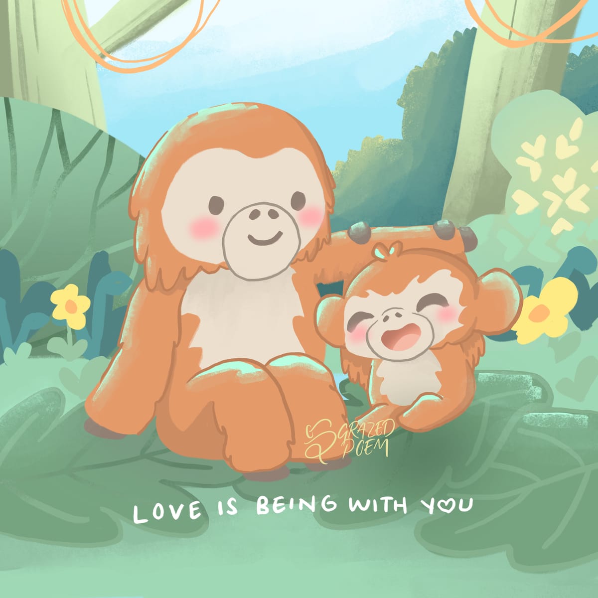 Love is being with you
